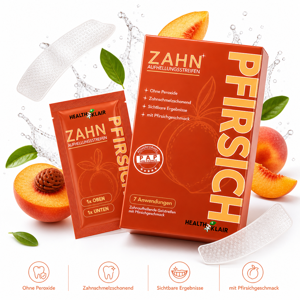 KLAIR Whitening Strips Pfirsich