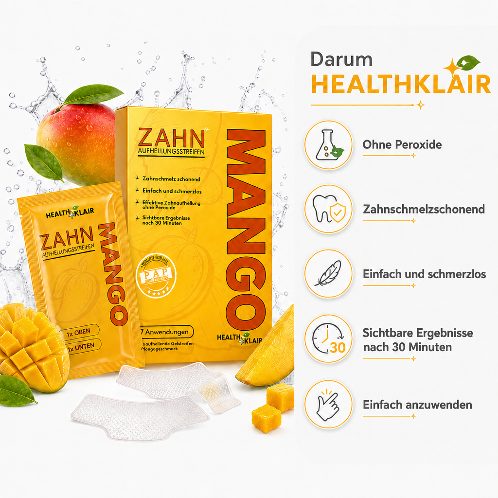 KLAIR Whitening Strips Mango