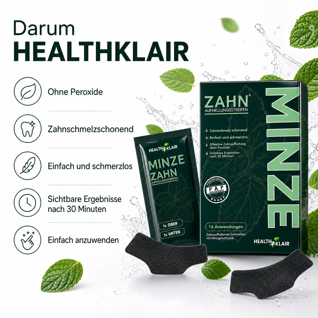 KLAIR Whitening Strips Minze