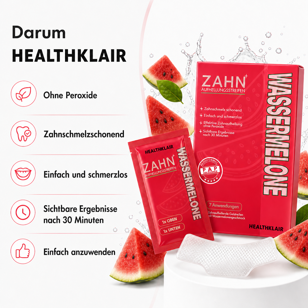 KLAIR Whitening Strips Wassermelone