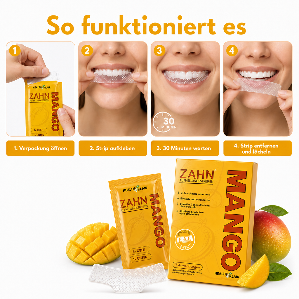 KLAIR Whitening Strips Mango