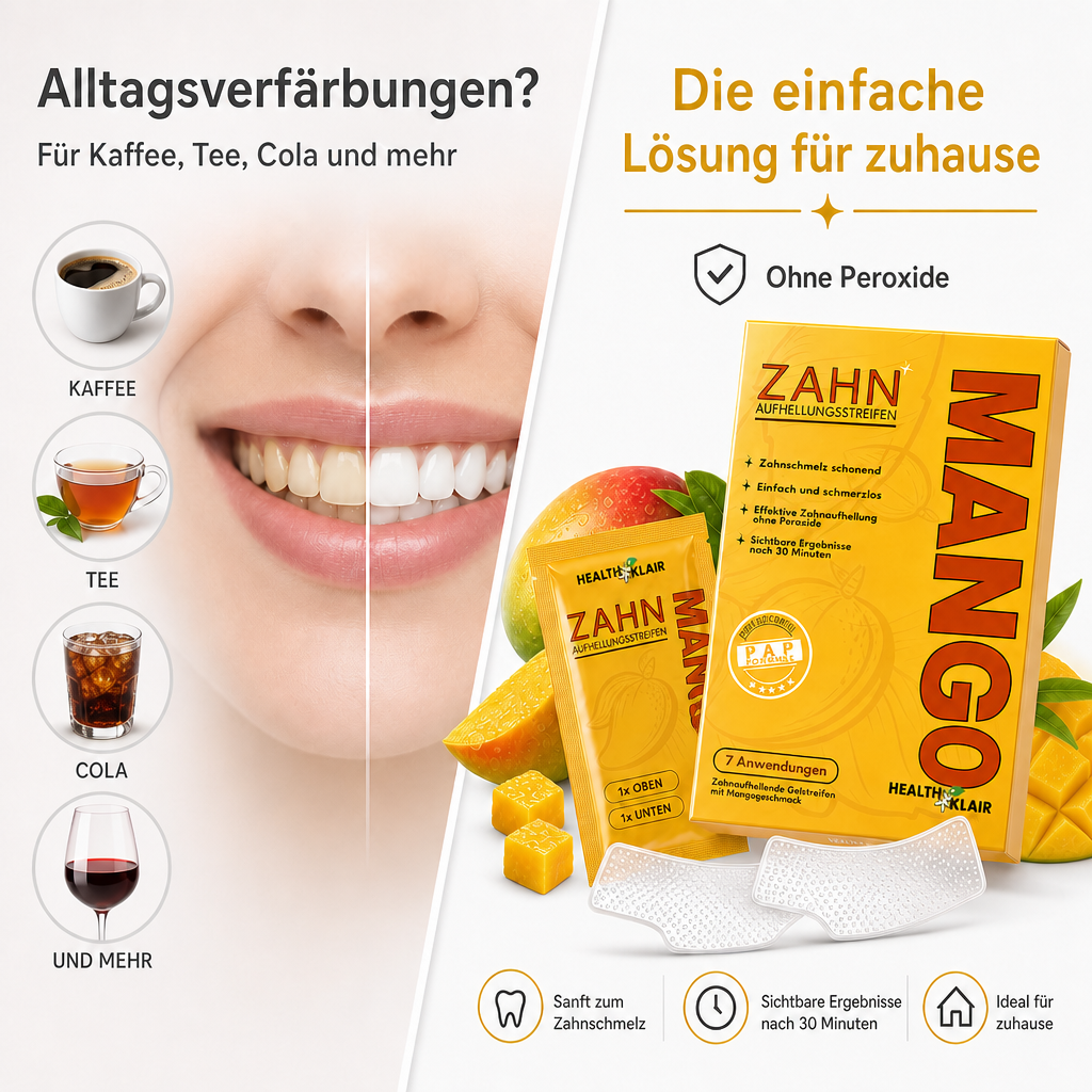 KLAIR Whitening Strips Mango