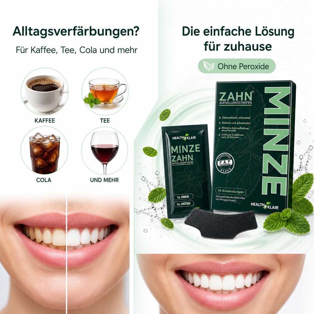 KLAIR Whitening Strips Minze