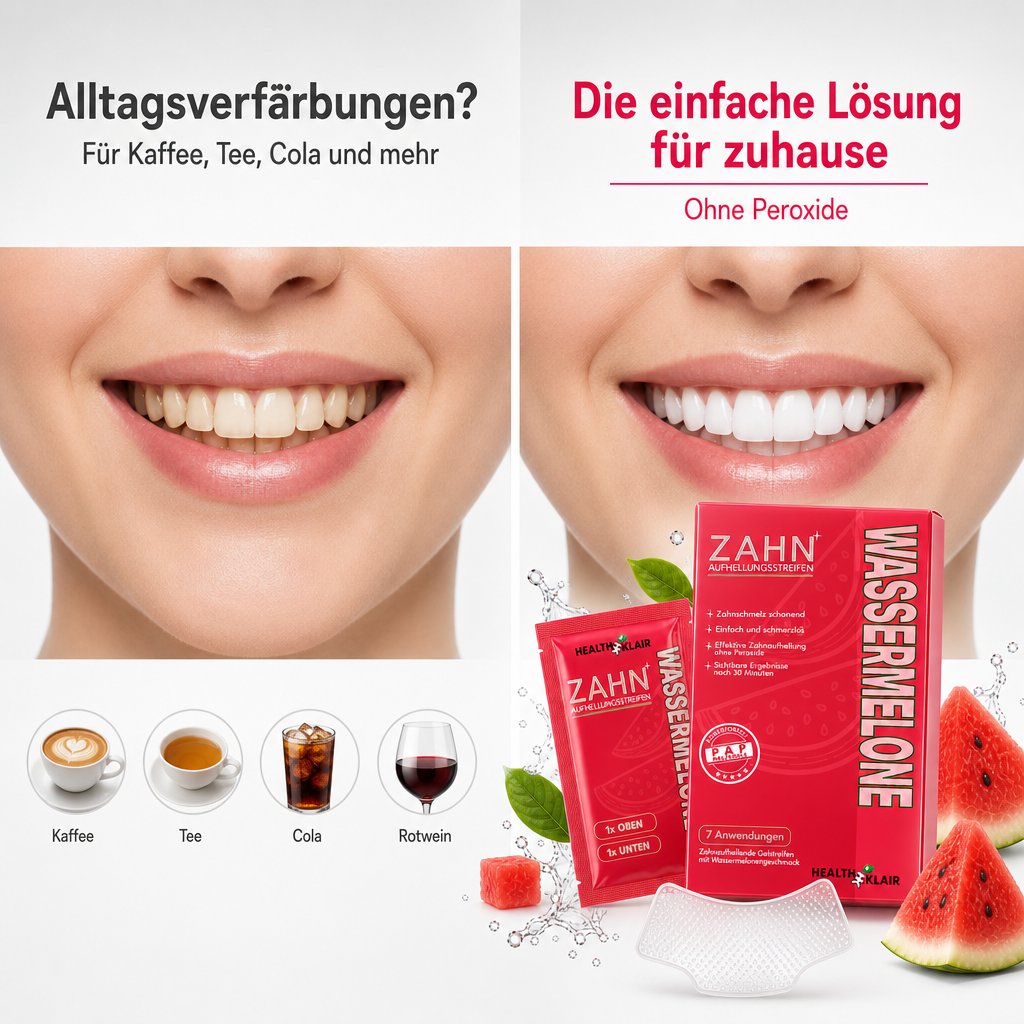 KLAIR Whitening Strips Wassermelone