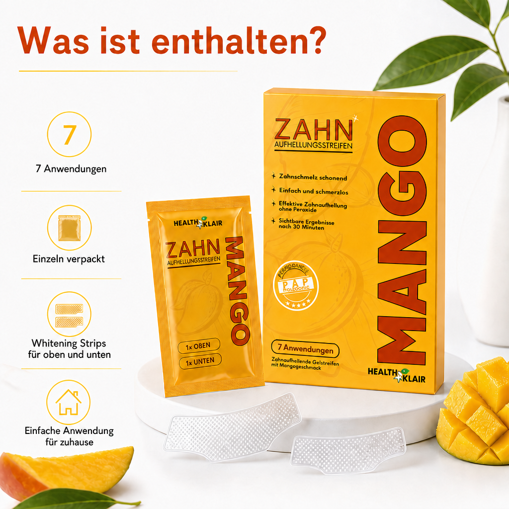 KLAIR Whitening Strips Mango