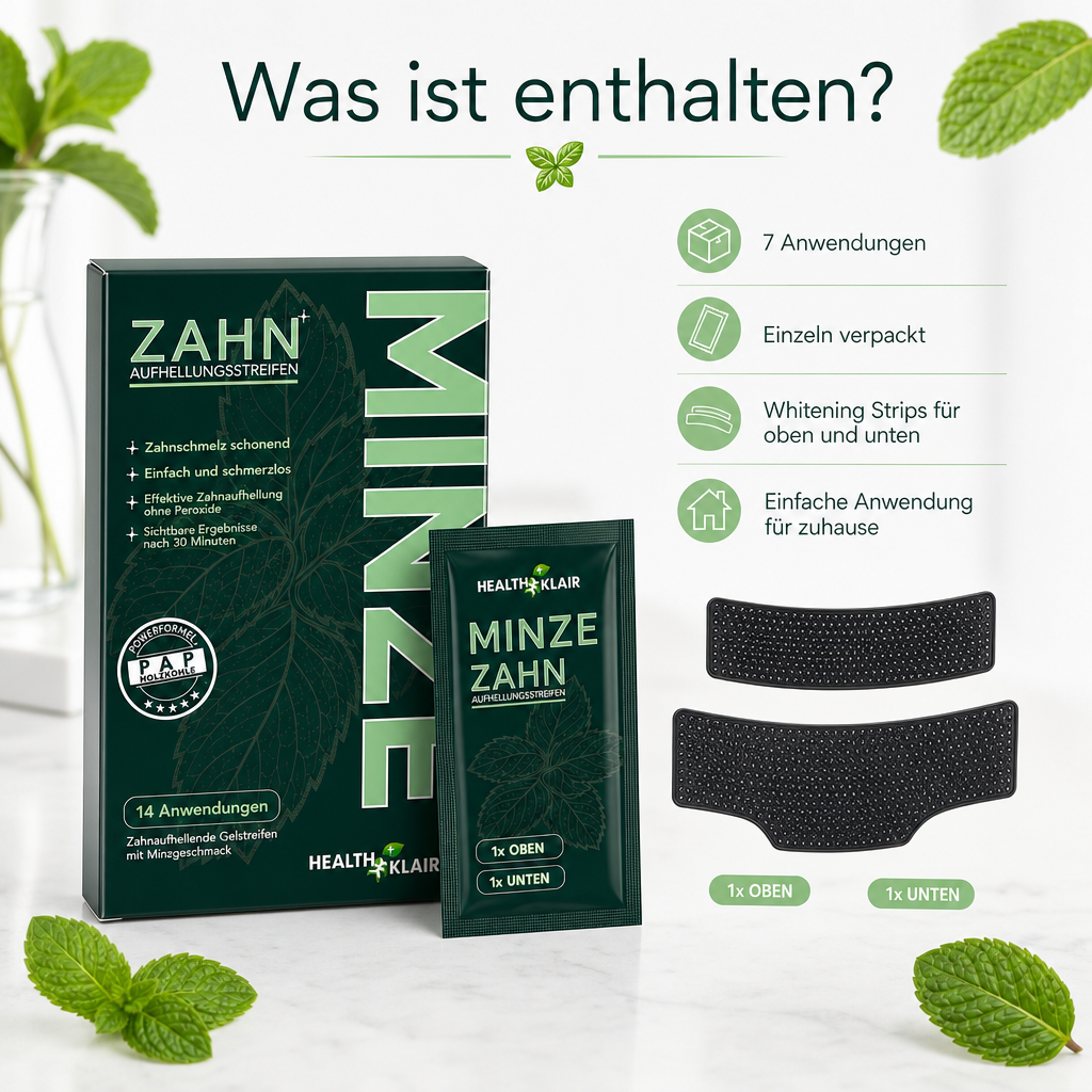 KLAIR Whitening Strips Minze