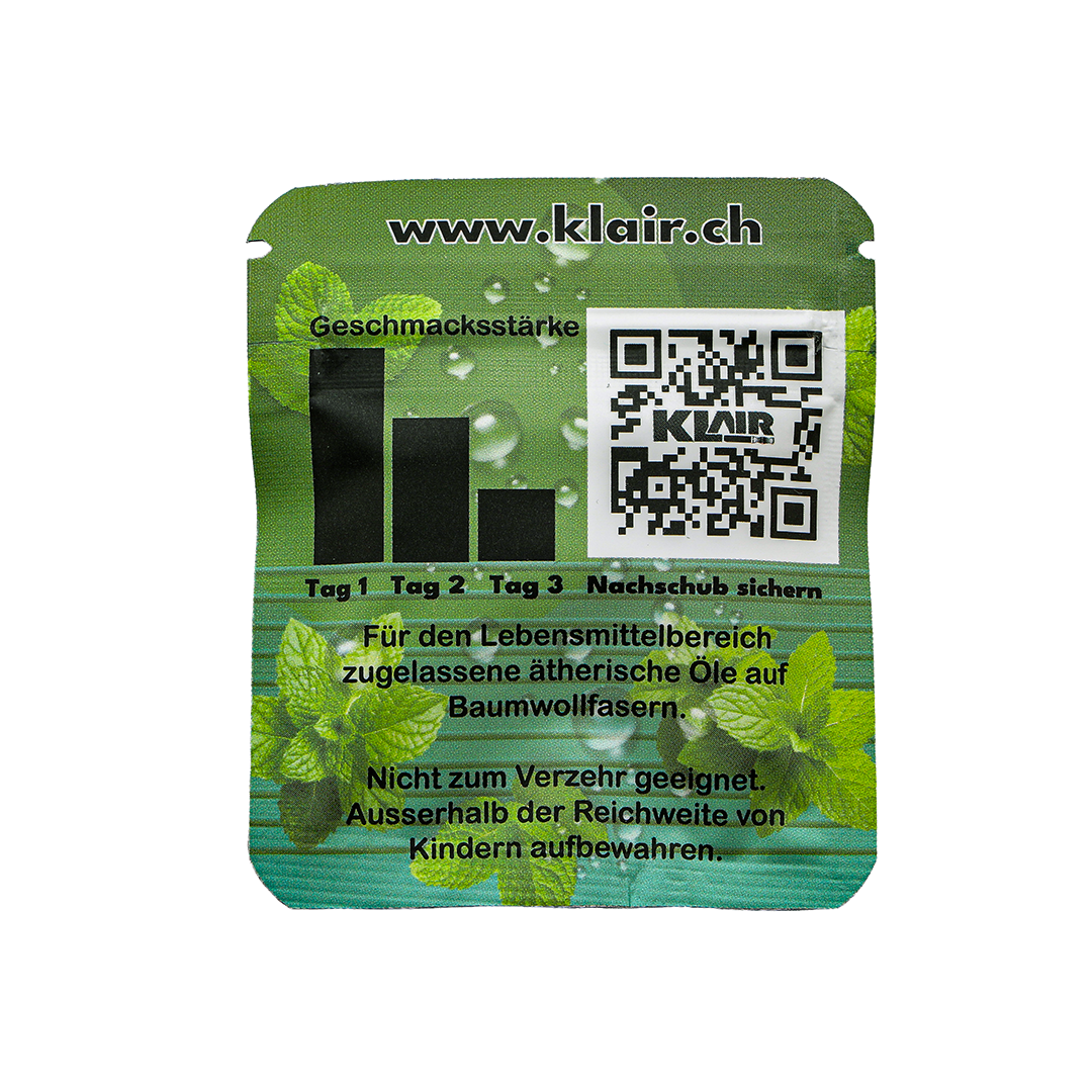 Extra Mint Aromakapseln für 10 Tage