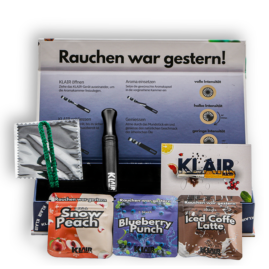 KLAIR Schwarz Metallic Starterset 1 Monat