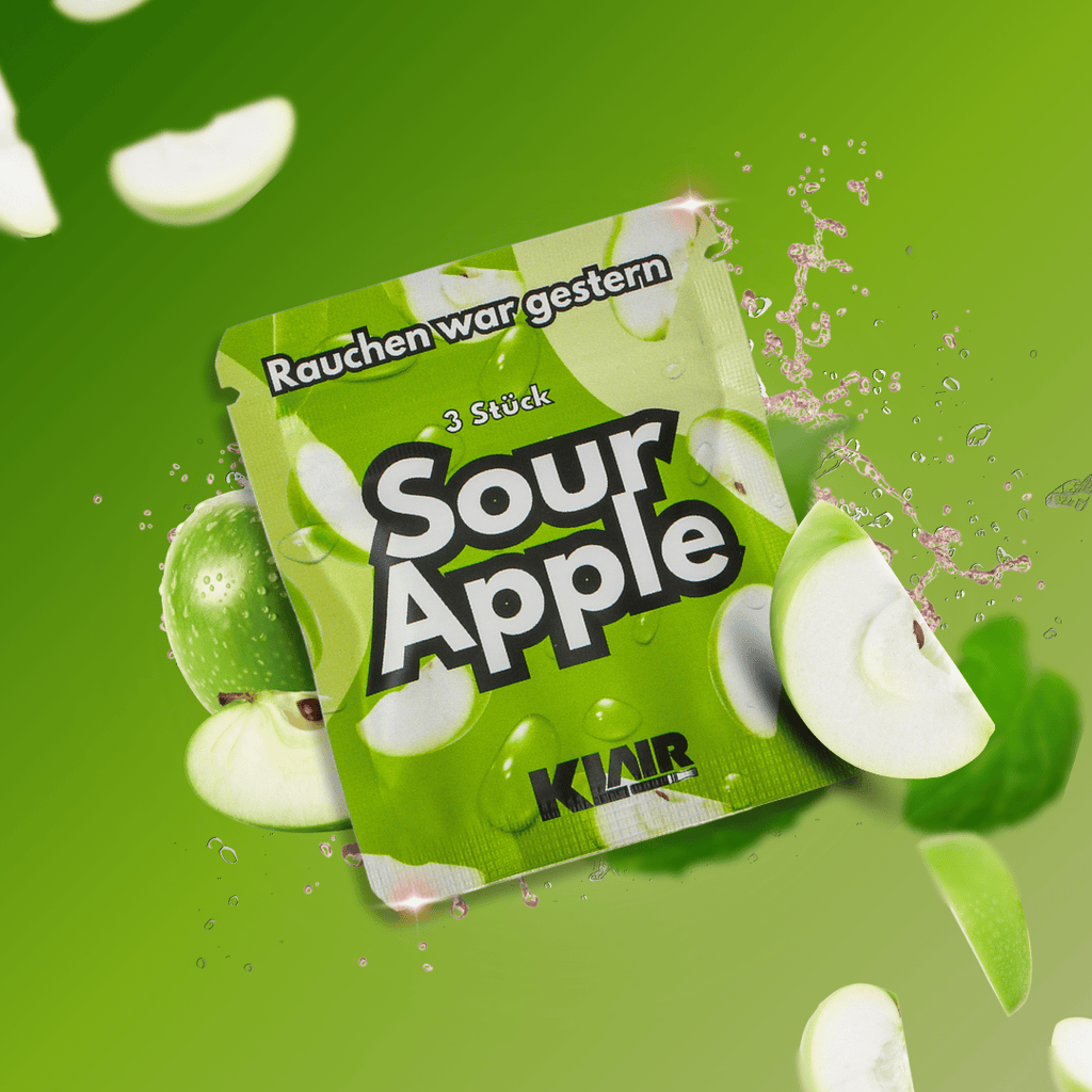 Sour Apple Aromakapseln für 10 Tage